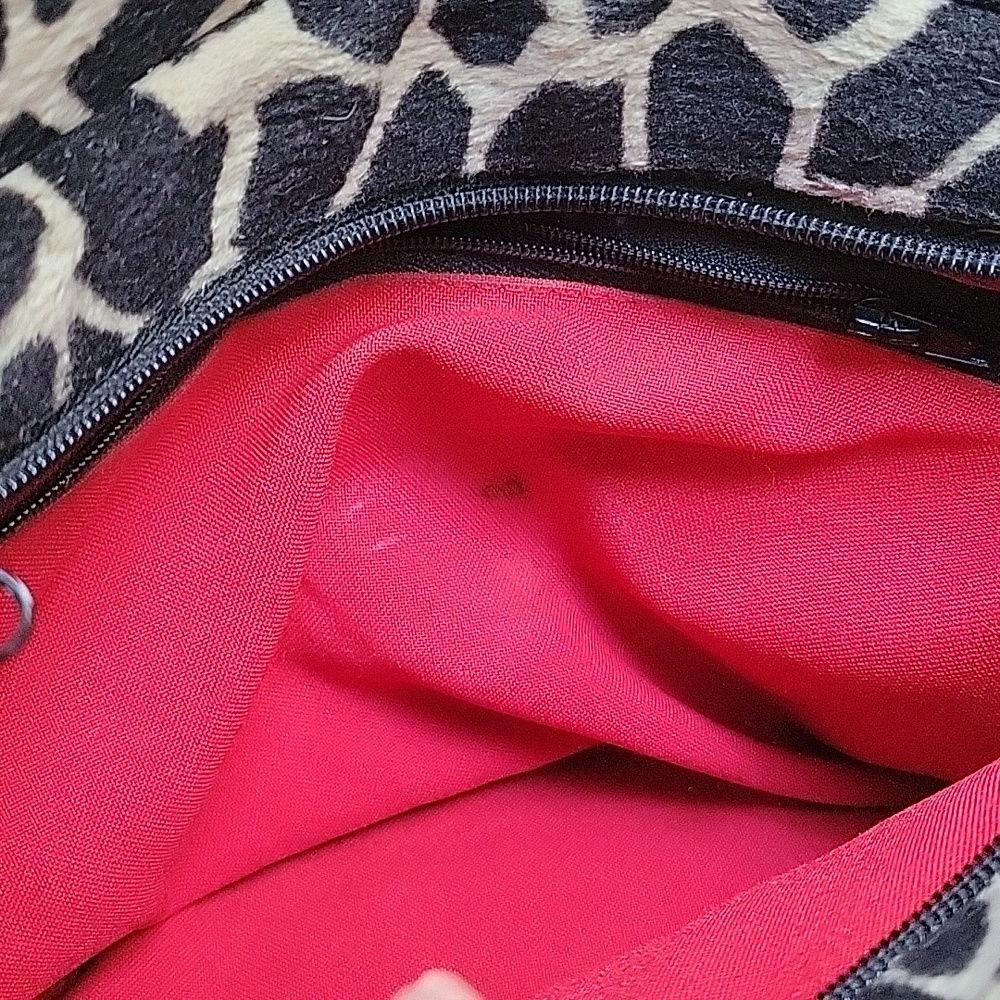 Kate Spade New York Leather Trimmed Animal Print Shoulder Bag - Picture 10 of 11